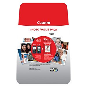 Cartuş Canon PG-560 XL + CL-561 XL + GP-501, 3712C008, multipack, original