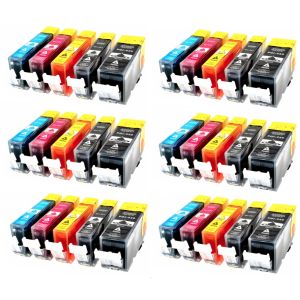 Cartuş 5 x Canon CLI-521 CMYK, PGI-520 + CLI-521 CMYK, PGI-520 GRATUIT, multipack, alternativ