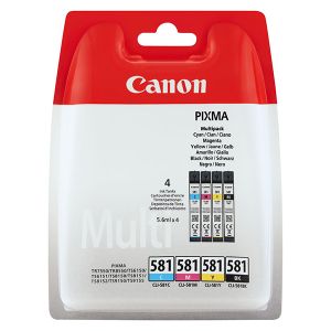 Cartuş Canon CLI-581 CMYK, 2103C005, 4-pack, multipack, original