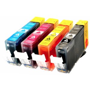 Cartuş Canon CLI-521, CMYK, pachet de patru, multipack, alternativ