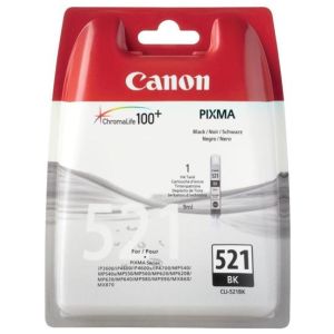 Cartuş Canon CLI-521BK, negru (black), original