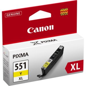 Cartuş Canon CLI-551Y XL, 6446B001, galben (yellow), original