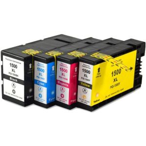 Cartuş Canon PGI-1500 XL, CMYK, pachet de patru, multipack, alternativ