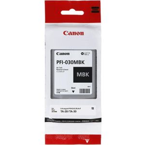 Cartuş Canon PFI-030MBK, 3488C001, negru mat (matte black), original