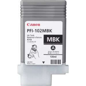 Cartuş Canon PFI-102MBK, negru mat (matte black), original