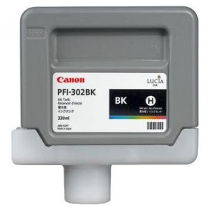 Cartuş Canon PFI-302BK, negru (black), original