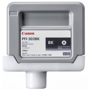 Cartuş Canon PFI-303BK, negru (black), original