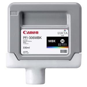 Cartuş Canon PFI-306MBK, negru mat (matte black), original