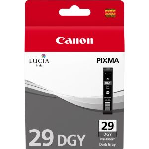 Cartuş Canon PGI-29DGY, gri închis (dark gray), original