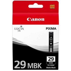 Cartuş Canon PGI-29MBK, negru mat (matte black), original