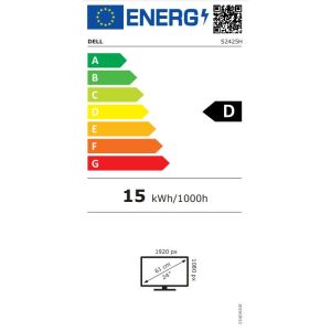 Dell/S2425H/23.8"/IPS/FHD/100Hz/4ms/Negru-Alb/3RNBD 210-BMHJ