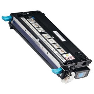 Toner Dell 593-10369, P587K, azuriu (cyan), original