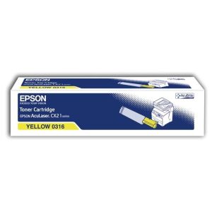 Toner Epson C13S050316 (CX21), galben (yellow), original