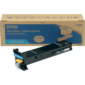 Toner Epson C13S050492 (CX28), azuriu (cyan), original