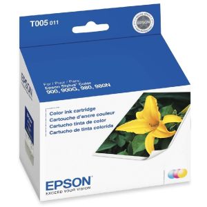 Cartuş Epson T005, color (tricolor), original