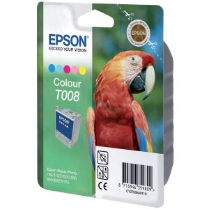 Cartuş Epson T008, color (tricolor), original