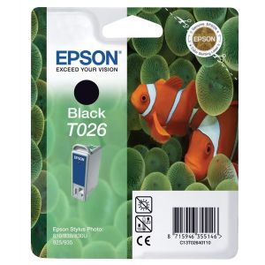 Cartuş Epson T026, negru (black), original