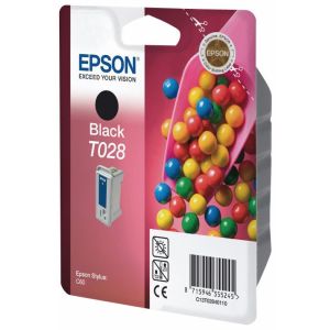 Cartuş Epson T028, negru (black), original