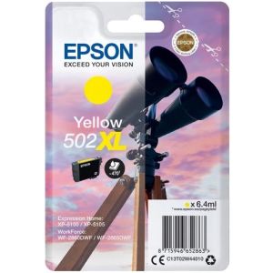 Cartuş Epson 502 XL, C13T02W44010, galben (yellow), original