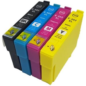 Cartuş Epson 502 XL, C13T02W64010, CMYK, pachet de patru, multipack, alternativ