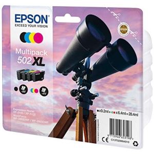 Cartuş Epson 502 XL, C13T02W64010, CMYK, pachet de patru, multipack, original