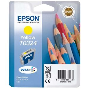 Cartuş Epson T0324, galben (yellow), original