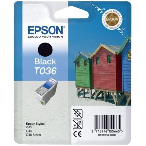 Cartuş Epson T036, negru (black), original