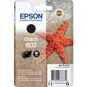 Cartuş Epson 603, C13T03U14010, negru (black), original