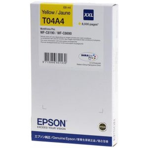 Cartuş Epson T04A4 XXL, C13T04A440, galben (yellow), original