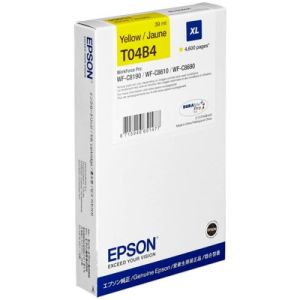 Cartuş Epson T04B4 XL, C13T04B440, galben (yellow), original