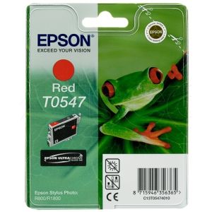 Cartuş Epson T0547, roşu (red), original