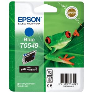 Cartuş Epson T0549, albastru (blue), original