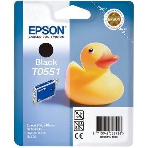 Cartuş Epson T0551, negru (black), original