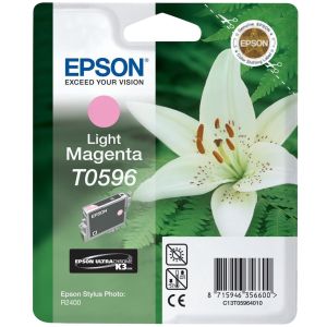 Cartuş Epson T0596, purpuriu deschis (light magenta), original