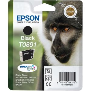 Cartuş Epson T0891, negru (black), original