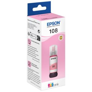 Cartuş Epson 108, T09C6, C13T09C64A, purpuriu deschis (light magenta), original