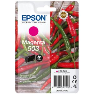 Cartuş Epson 503, C13T09Q34010, T09Q340, purpuriu (magenta), original