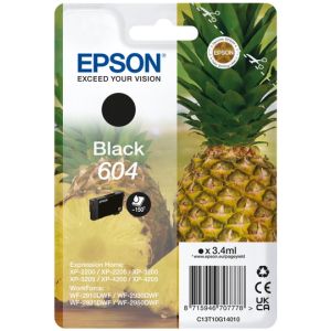 Cartuş Epson 604, C13T10G14010, T10G140, negru (black), original