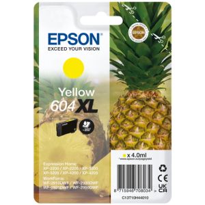 Cartuş Epson 604XL, C13T10H44010, T10H440, galben (yellow), original