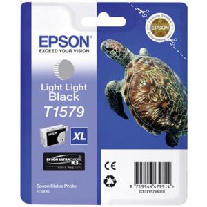 Cartuş Epson T1579, negru deschis (light black), original