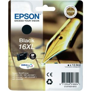 Cartuş Epson T1631 (16XL), negru (black), original