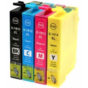 Cartuş Epson T1816 (18XL), CMYK, pachet de patru, multipack, alternativ