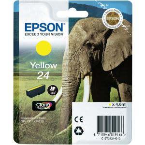 Cartuş Epson T2424 (24), galben (yellow), original