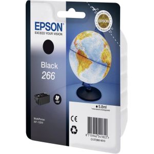 Cartuş Epson 266, T2661, negru (black), original