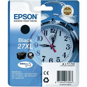 Cartuş Epson T2711 (27XL), negru (black), original