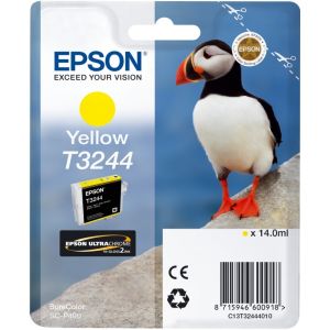 Cartuş Epson T3244, galben (yellow), original