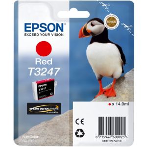 Cartuş Epson T3247, roşu (red), original