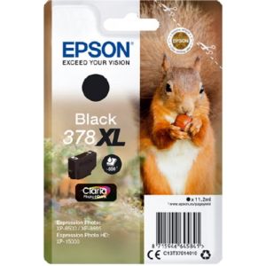 Cartuş Epson 378 XL, T3791, C13T37914010, negru (black), original