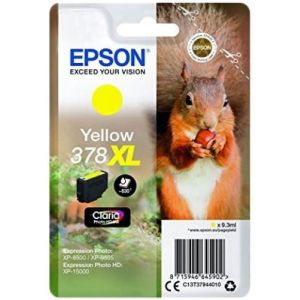 Cartuş Epson 378 XL, T3794, C13T37944010, galben (yellow), original