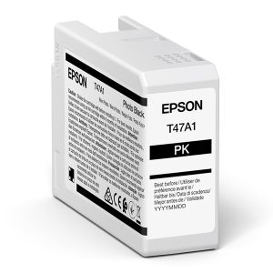 Cartuş Epson T47A1, C13T47A100, foto neagră (photo black), original